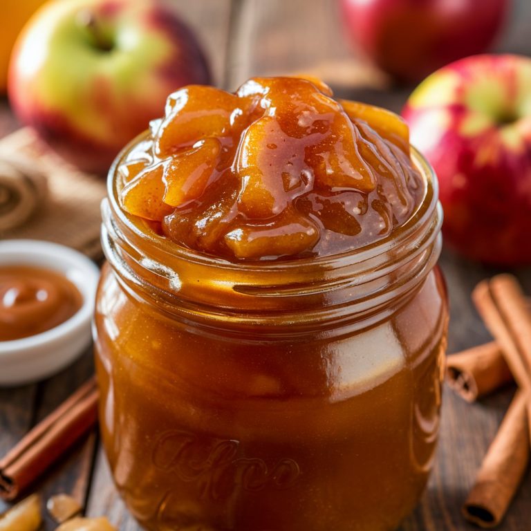 Caramel Apple Jam: A Sweet and Spiced Fall Delight