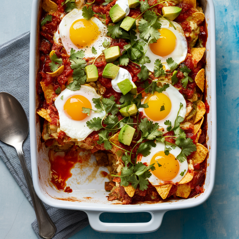 Easy Chilaquiles Breakfast Casserole: Flavorful Start to Your Day