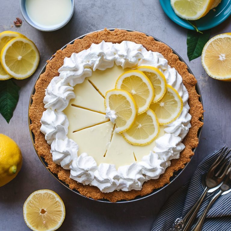Refreshing Lemonade Pie: A Tangy, No-Bake Summer Delight