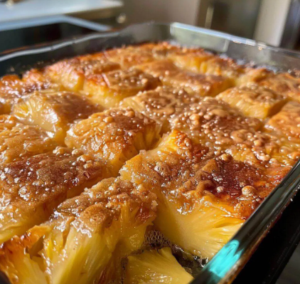 The Easiest Pineapple Bake