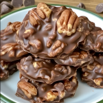 CHOCOLATE PECAN TURTLE CLUSTERS enhanced enhanced