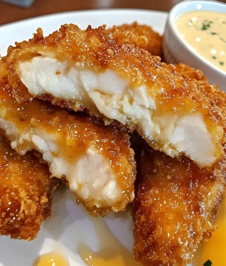 Crispy Air Fryer Honey Garlic Chicken Tenders 