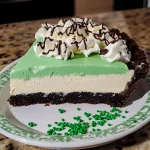 Shamrock Mint, Milkshake, Pie Recipe