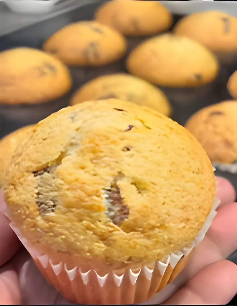 Banana Muffins with Nutella  Recipe