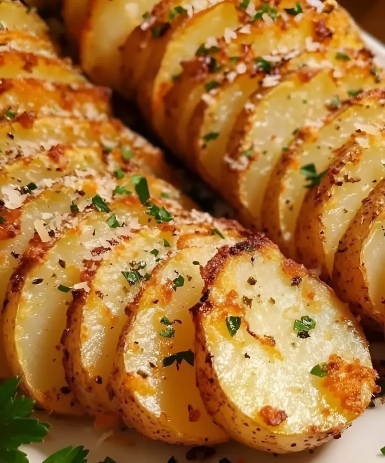 Sliced Baked Potatoes Recipe