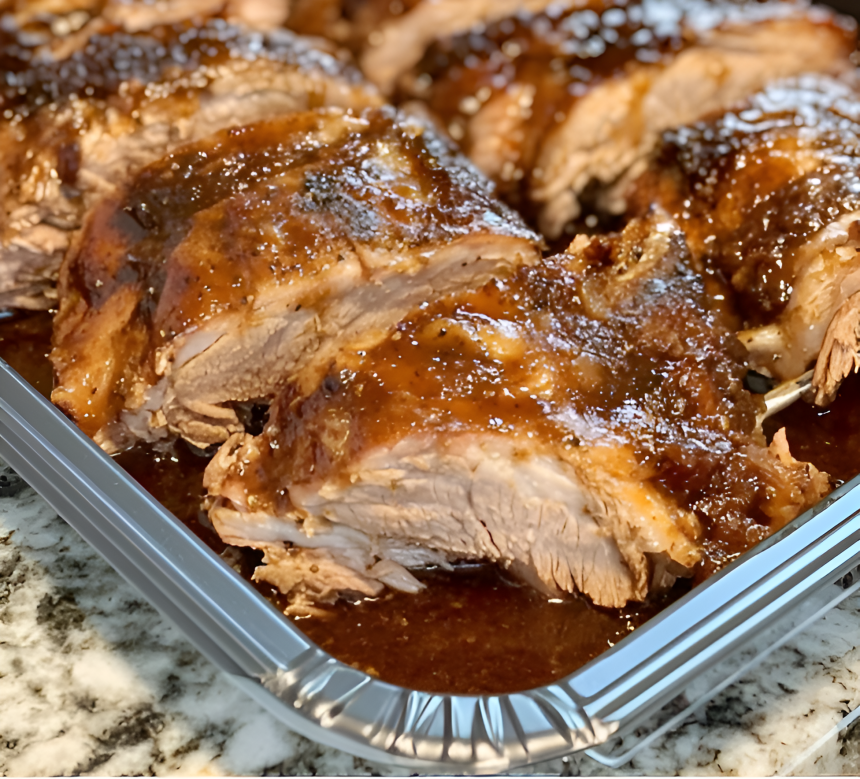 Slow Cooked BBQ Ribs That Melt.