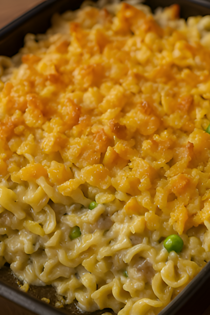 Creamy Classic Tuna Noodle Casserole