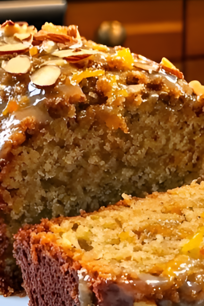 Date, and, Orange, Almond,Loaf,Recipe