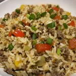 Easy Cajun Dirty Rice with Ground Beef Image