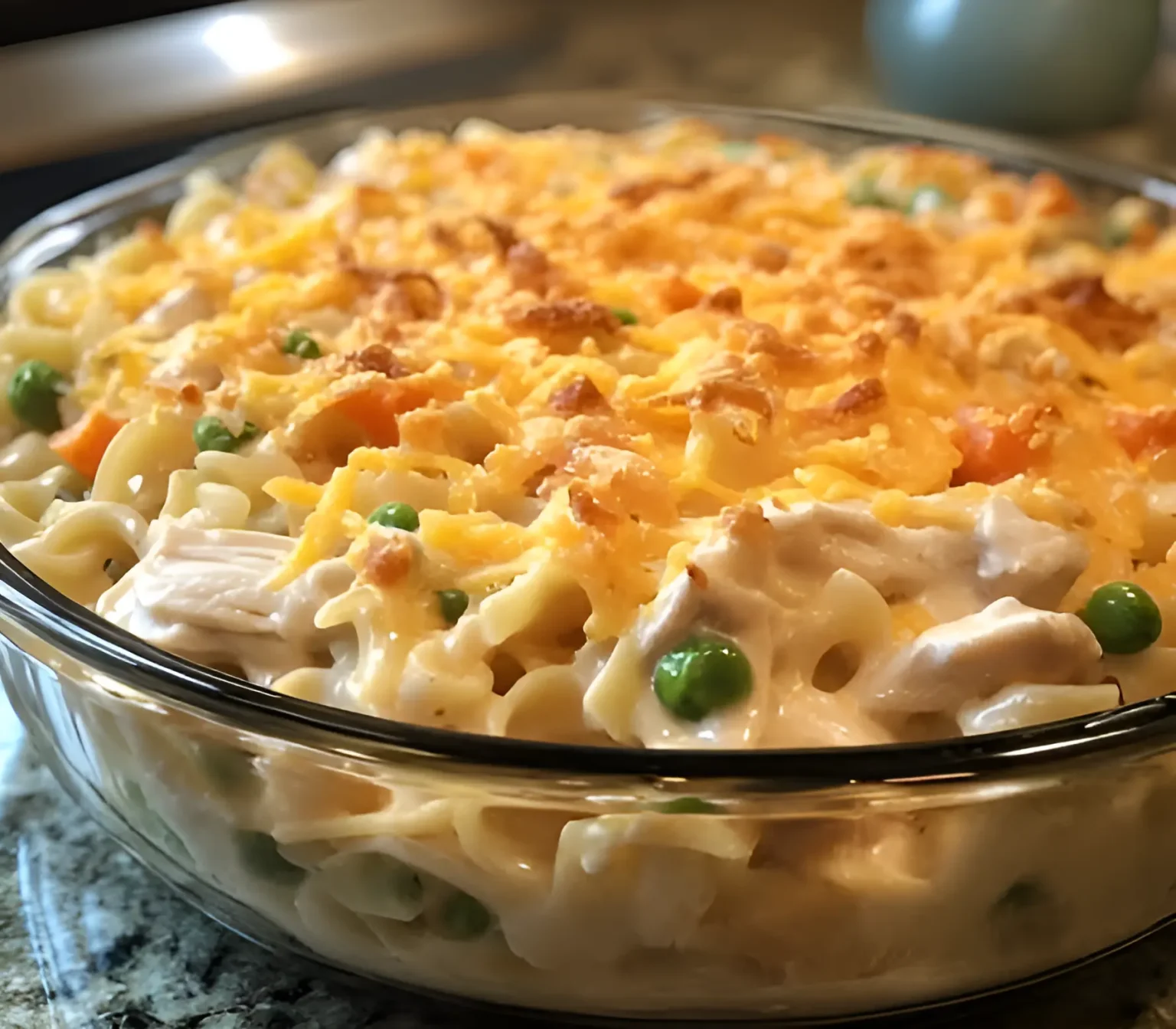 Easy Chicken Noodle Casserole Recipe