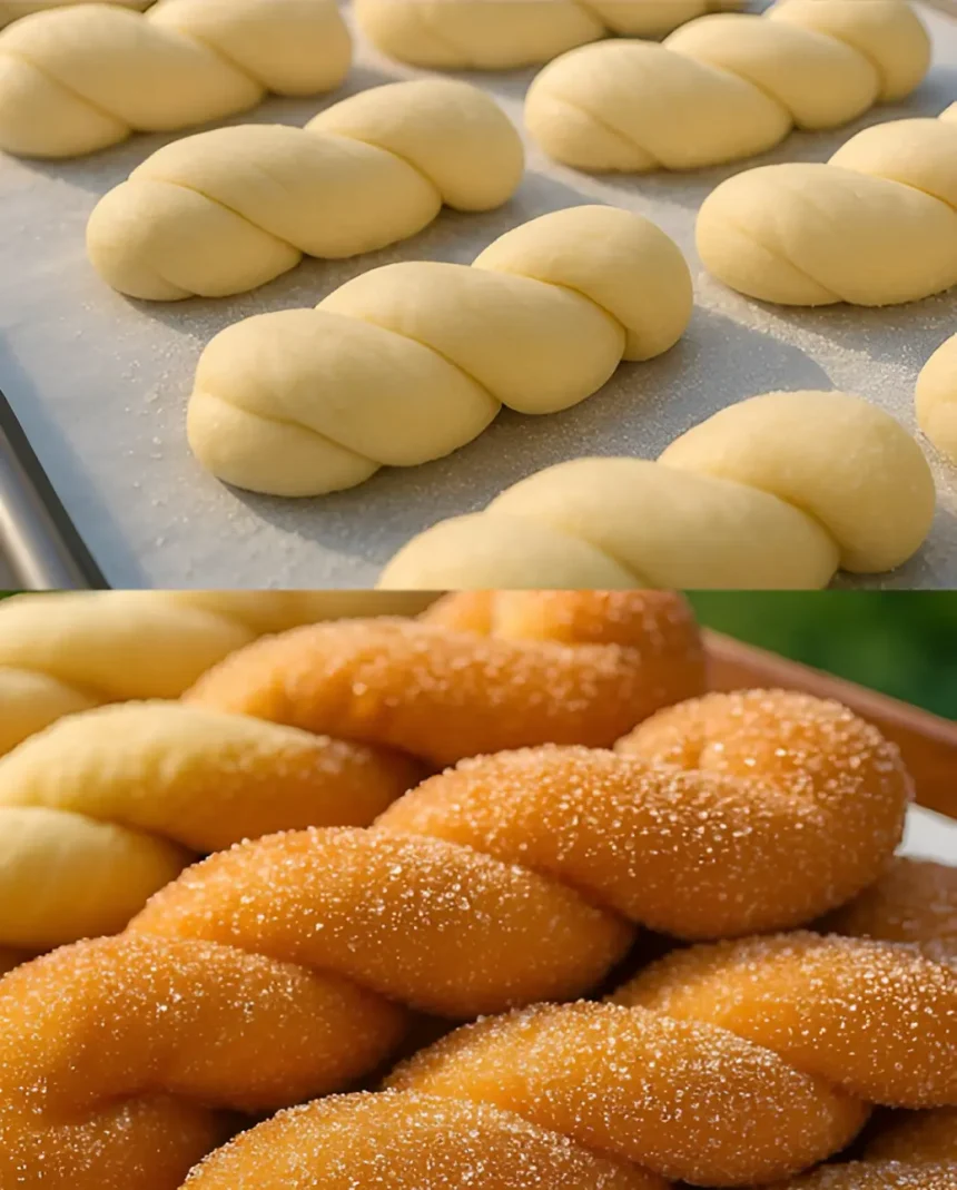 Easy Cinnamon Twisted Donuts Recipe