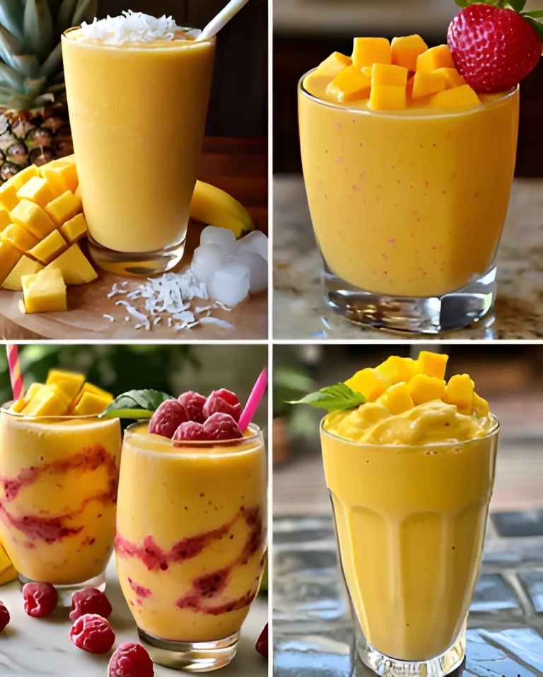 Easy Mango Coconut Smoothie Recipe