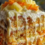 Hawaiian Carrot Pineapple Cake Picsart AiImageEnhancer Picsart AiImageEnhancer