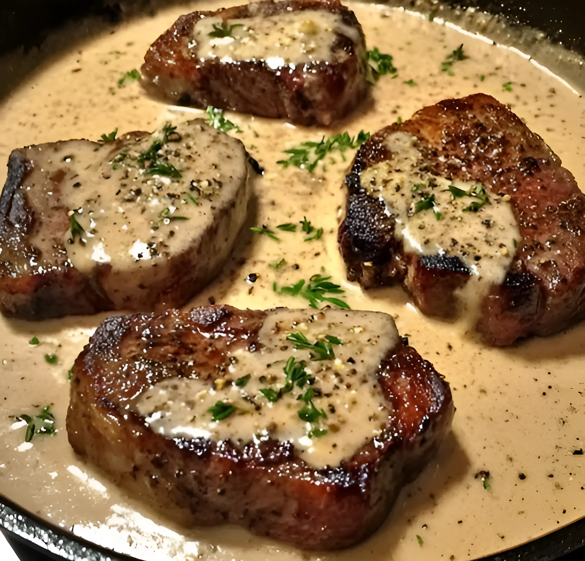 Juicy-Steak-With-Bourbon-Garlic-Cream-Sauce-Recipe-Picsart