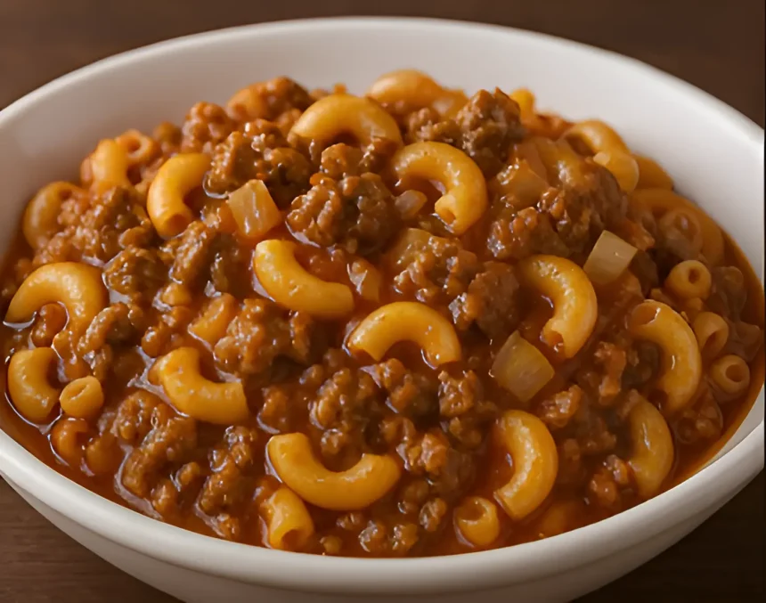 Old-Fashioned American Goulash(