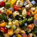 15-Minute Healthy Roasted Chicken and Veggies