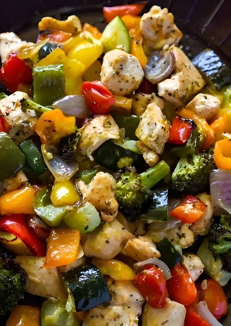 15-Minute Healthy Roasted Chicken and Veggies