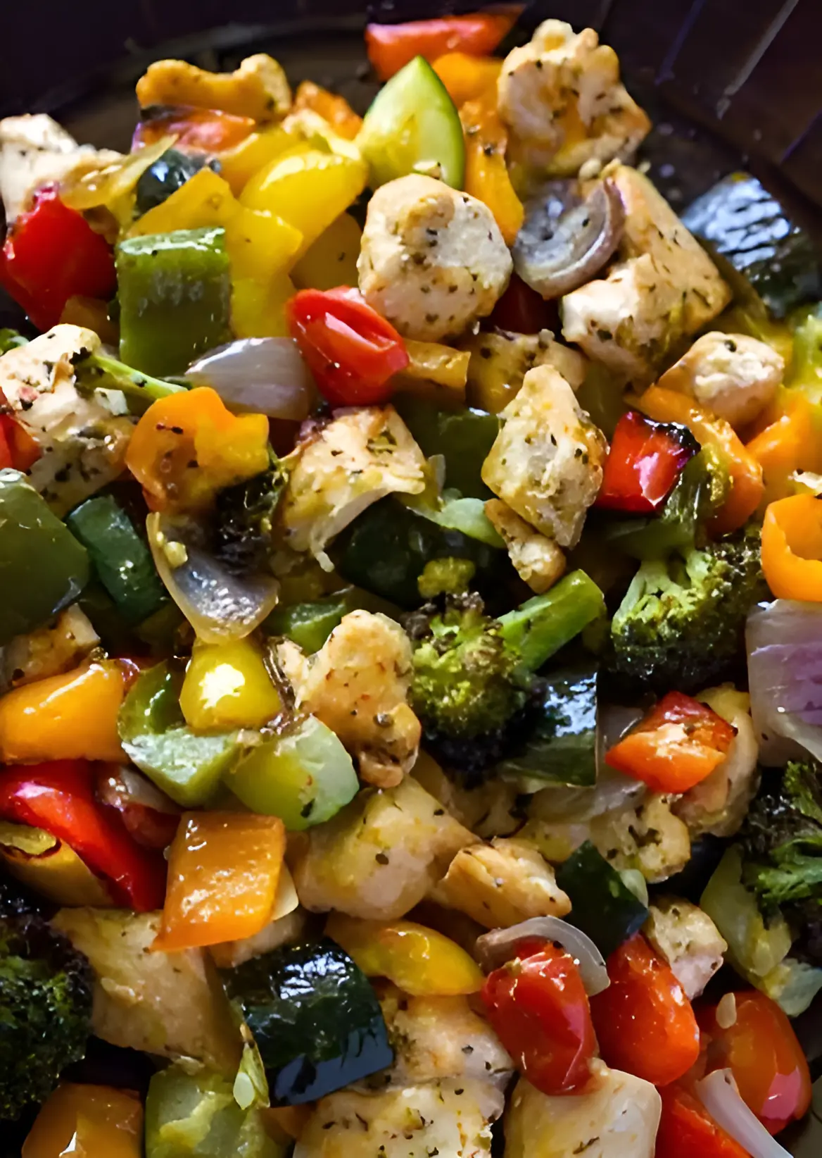 15-Minute Healthy Roasted Chicken and Veggies