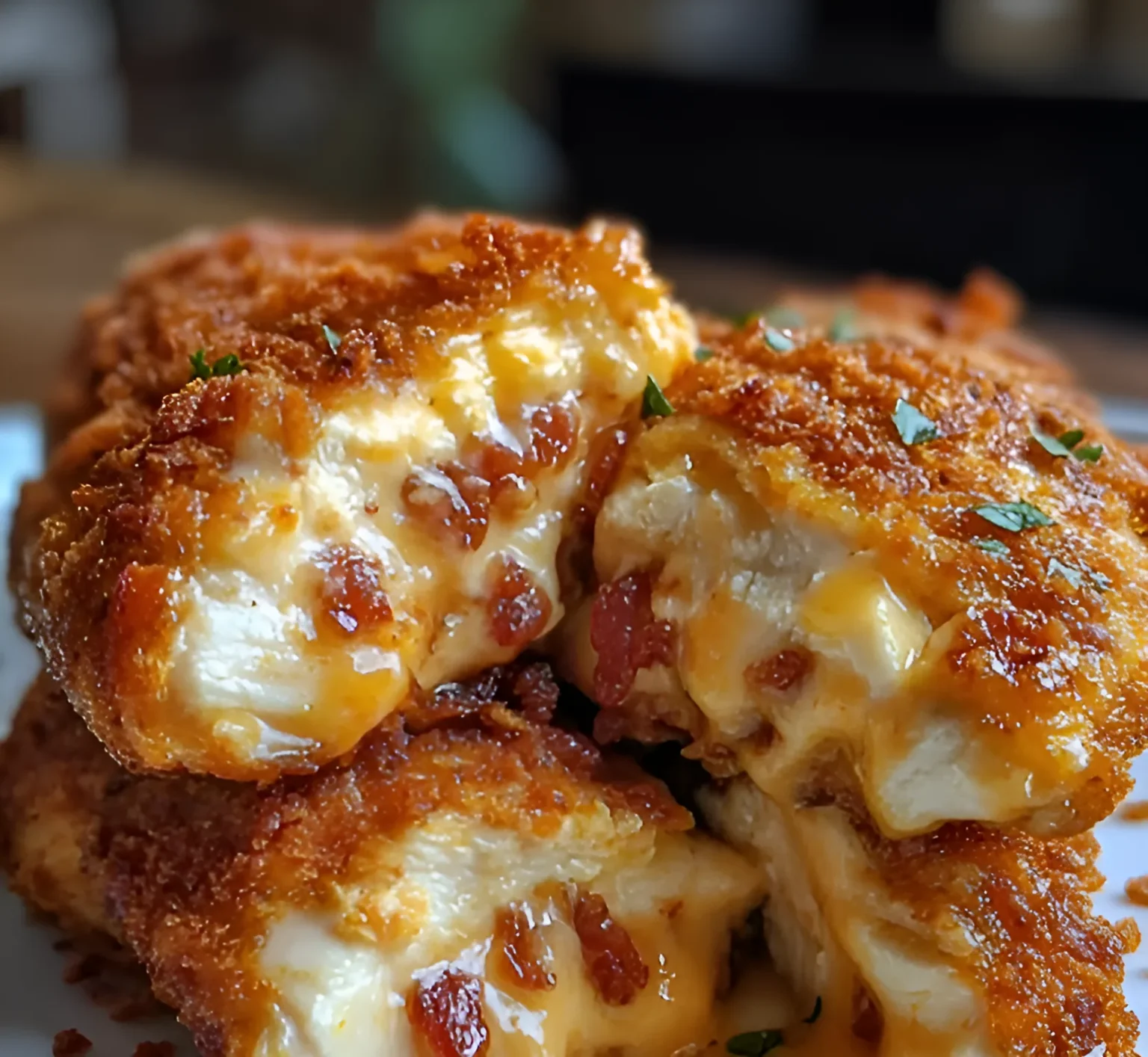Cream Easy Cheese & Bacon Stuffed Doritos Chicken Recipe