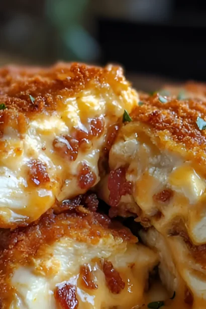 Cream Easy Cheese & Bacon Stuffed Doritos Chicken Recipe