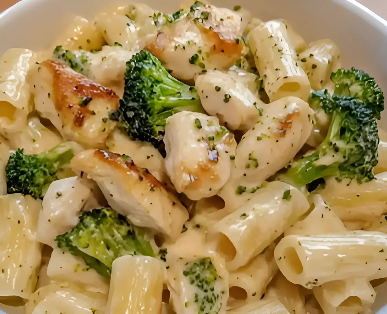 Easy Creamy Chicken and Broccoli Pasta Recipe