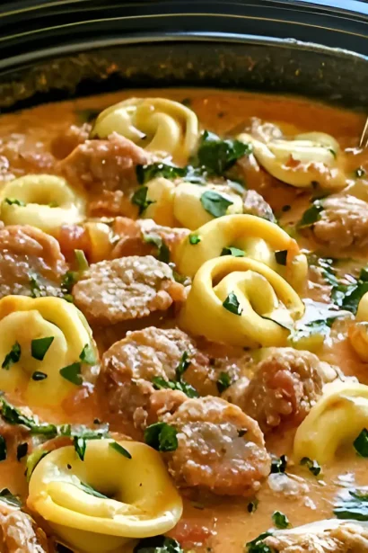Easy One-Pot Creamy Tomato Tortellini