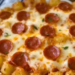 Easy Tater Tot Pizza Casserole Recipe