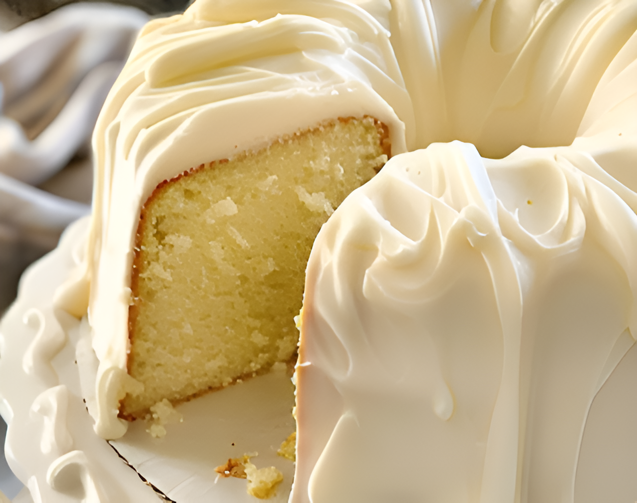 Italian Cream Cheese Pound Cake Recipe