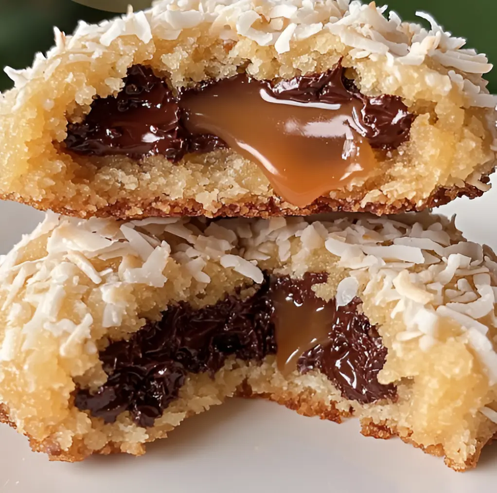 Samoa-Stuffed-Cookies-Recipee