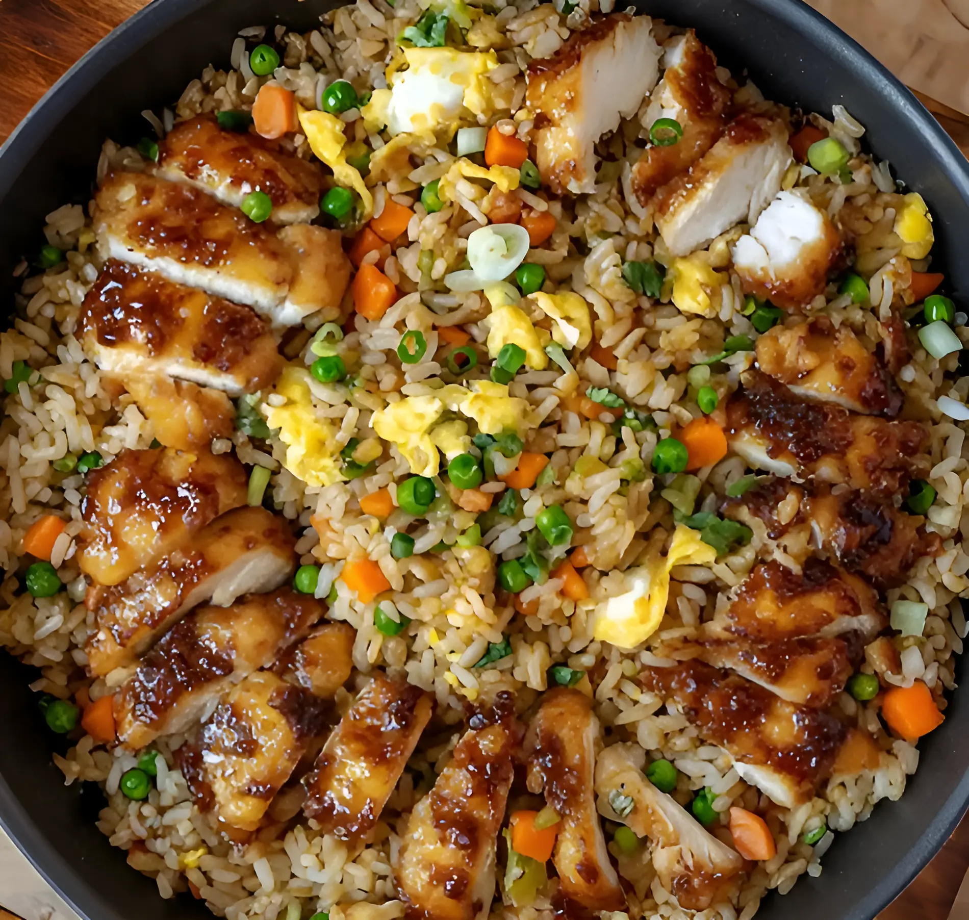 Bang Bang Chicken Fried Rice Recipe Sweet, Spicy