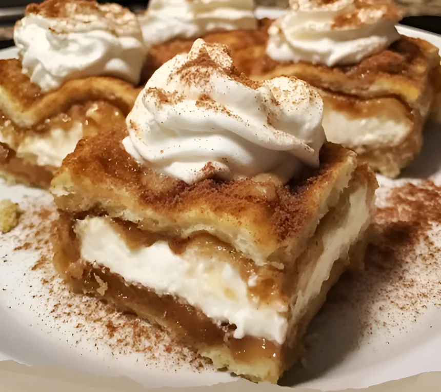 Classic Cinnamon Roll Cheesecake Barsa