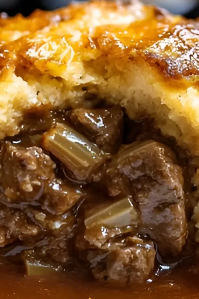 Classic Steak & Onion Pudding