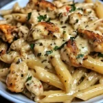 Creamy Parmesan Herb Chicken Penne
