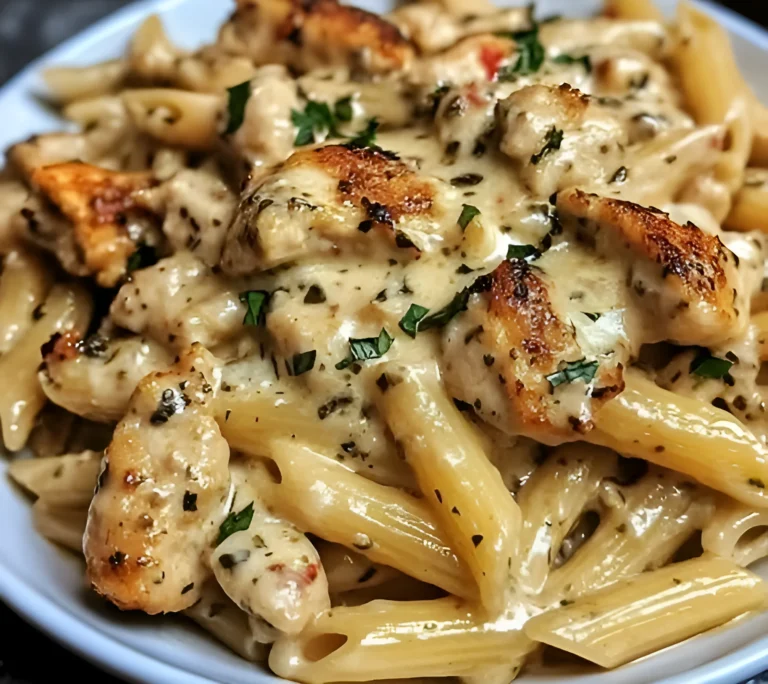 Creamy Parmesan Herb Chicken Penne