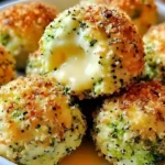 Easy Baked Broccoli Cheese Balls