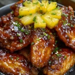Easy Brown Sugar Pineapple Chicken Wings