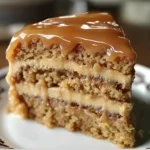 Easy Butterscotch Cake with Caramel Frosting Recipe
