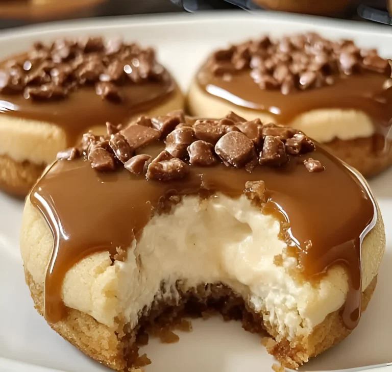 Easy Caramel Cheesecake Cookies Recipe