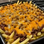 Easy Cheesy Loaded Beef Fries Recipe