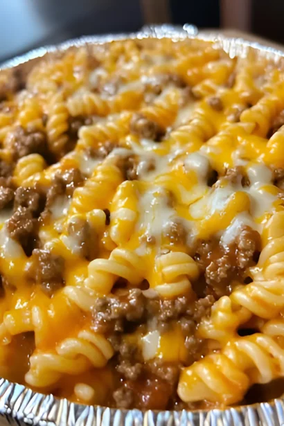 Easy Cheesy Sloppy Cheeseburger Pasta Picsart AiImageEnhancer Picsart AiImageEnhancer