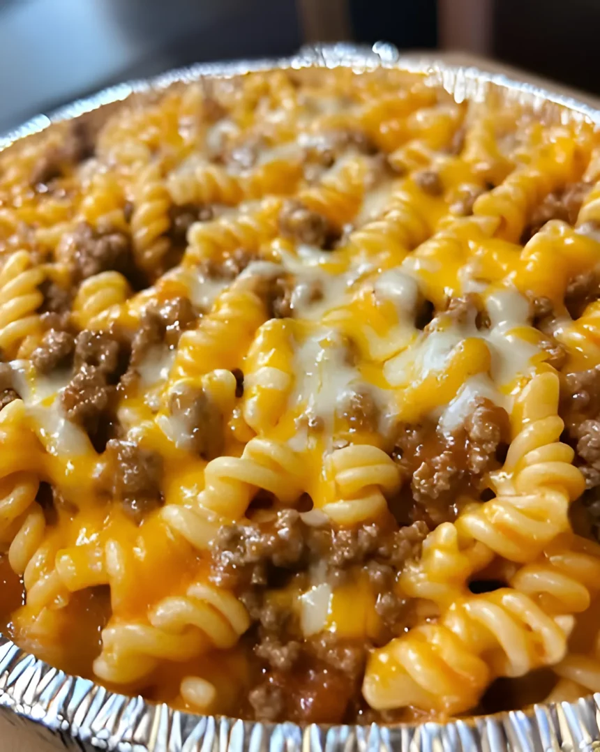Easy Cheesy Sloppy Cheeseburger Pasta Picsart AiImageEnhancer Picsart AiImageEnhancer