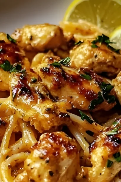 Easy Cowboy Butter Chicken Linguine Recipe