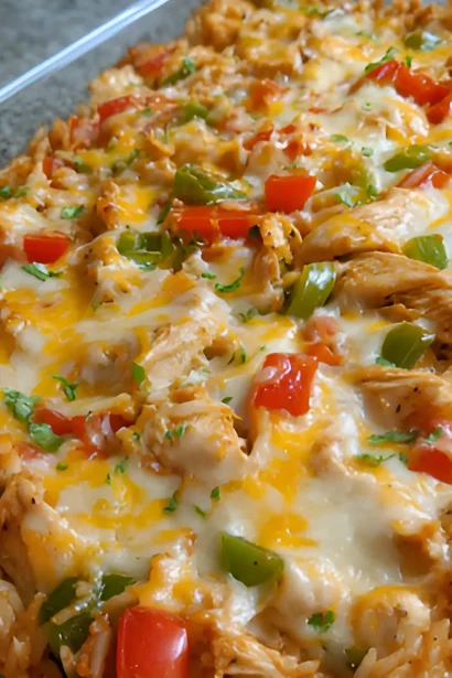 Easy Fajita Chicken Casserole Recipe