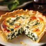 Easy Ricotta Spinach Quiche Recipe