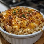 Easy Spicy Korean Chicken and Rice Casserole Recipe