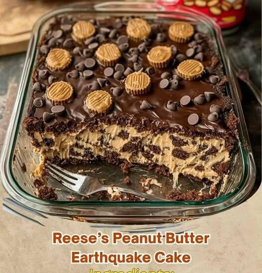 Reeses Peanut Butter Earthquake Cake Dont Lose This e1750941433556