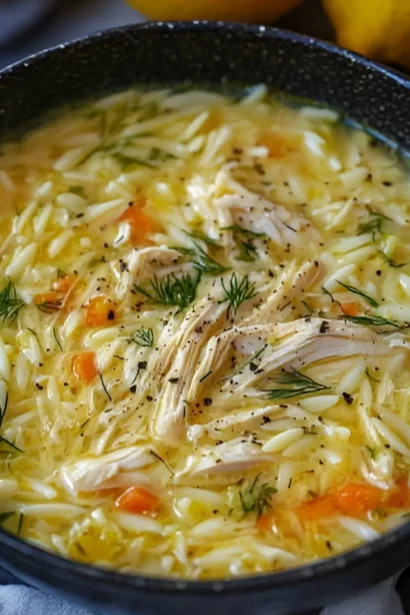 Best Greek Lemon Chicken Soup Recipe