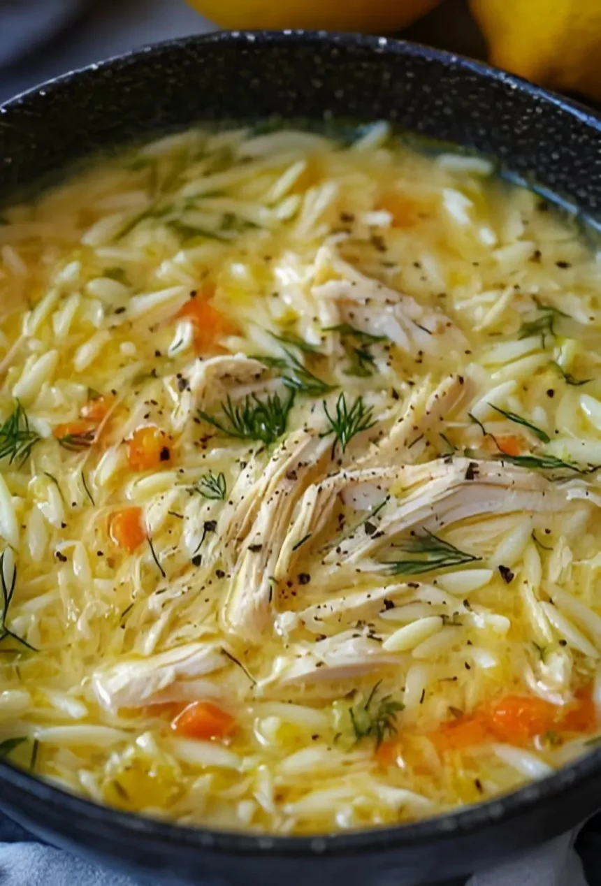 Best Greek Lemon Chicken Soup Recipe