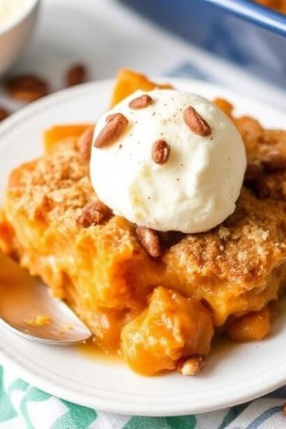 Caribbean Sweet Potato Cobbler Pudding p