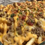 Cheeseburger French Fry Bake Recipe